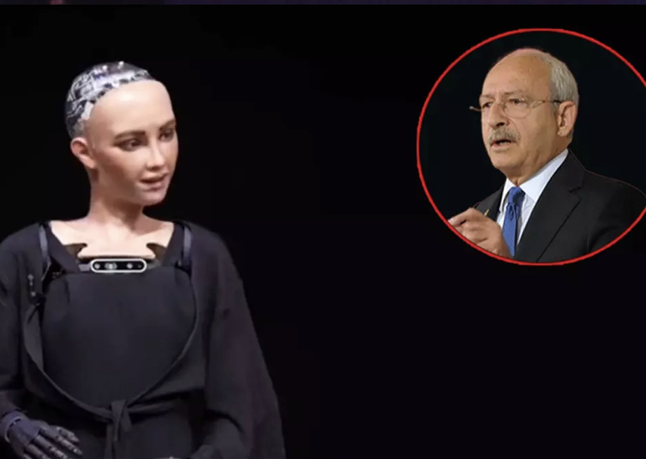Yapa zeka Sophia da 'değişim' dedi... "Kılıçdaroğlu istifa etmelidir"