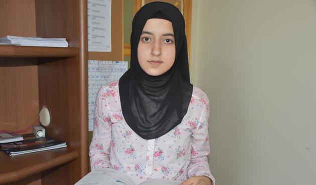 Terör mağduru Esra'nın büyük başarısı!