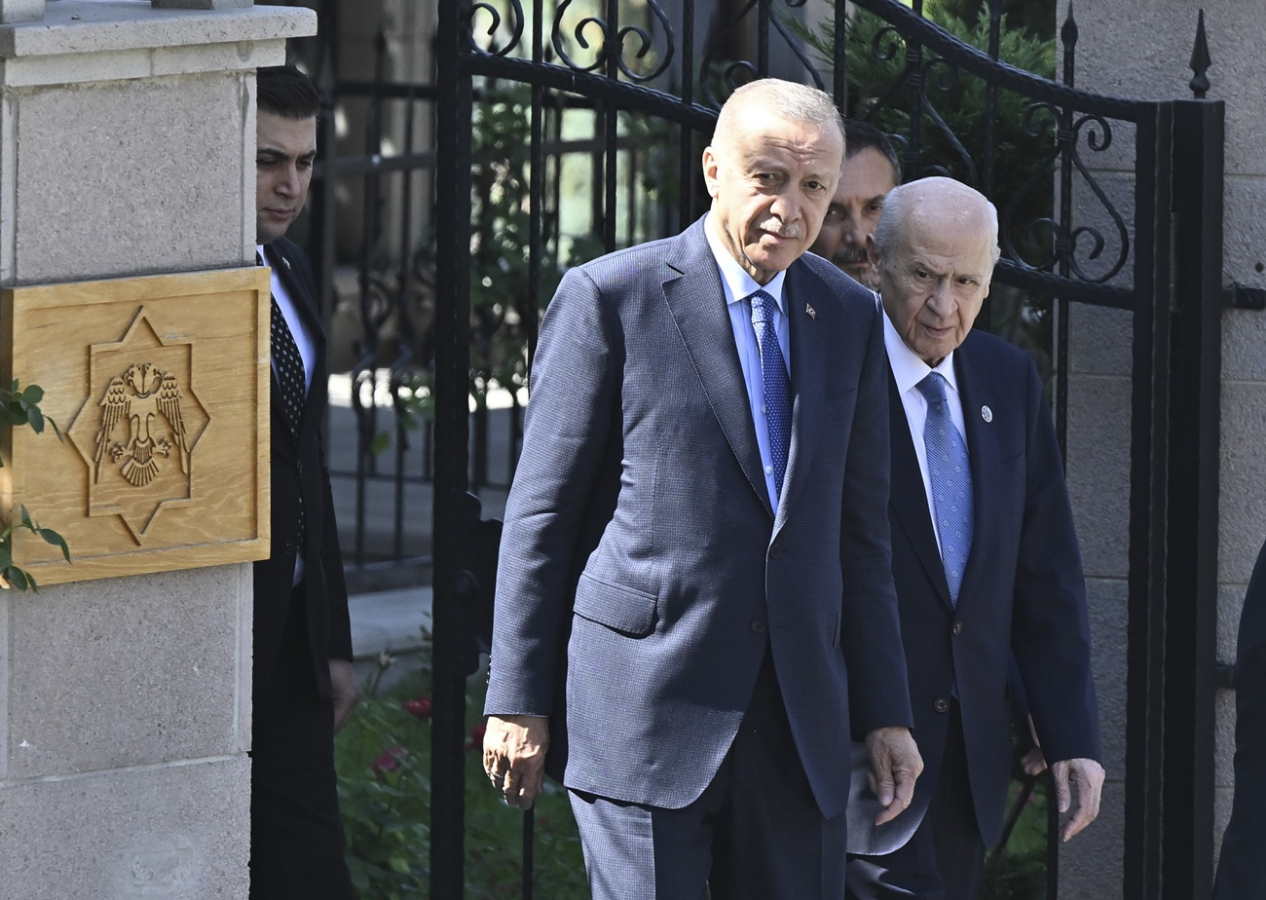 Cumhurbaşkanı Erdoğan ve MHP lideri Bahçeli görüşmesi sona erdi!