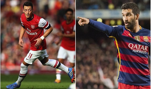 Barcelona'da Arda Turan'nın yerine Mesut Özil geliyor!