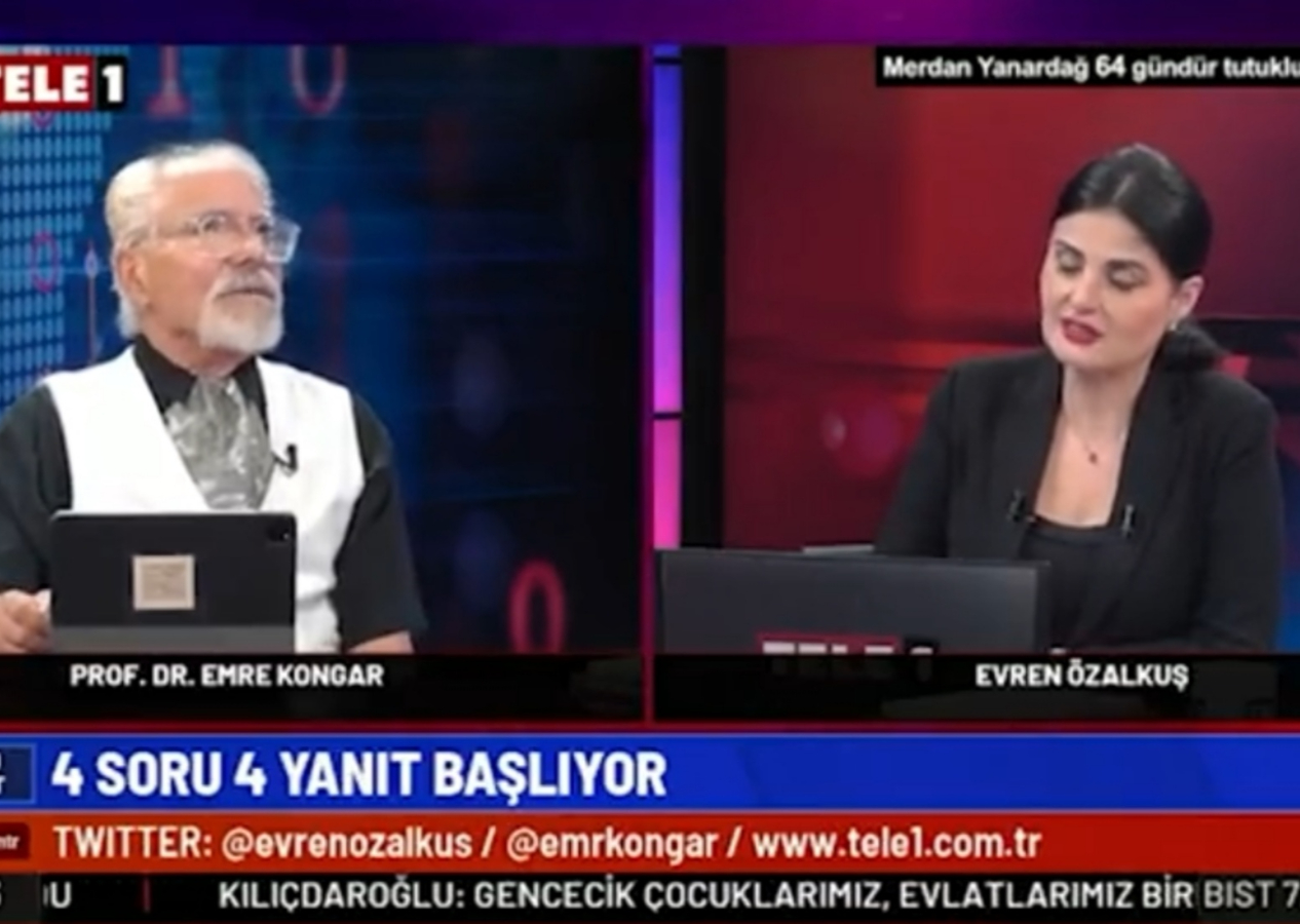 Emre Kongar Anadolu şehirlerindeki seçmeni hedef aldı! AK Parti'ye oy verenler eğitimsiz iması