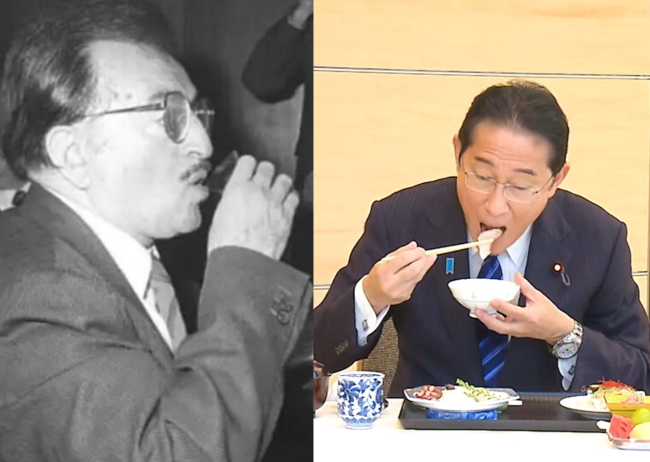 Japonya Başbakanı radyasyon eleştirilerine canlı yayında deniz ürünü yiyerek cevap verdi: Akıllara 'Radyasyon yok' deyip çay içen Cahit Aral geldi