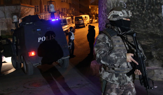 İstanbul'un 7 ilçesinde eş zamanlı operasyon