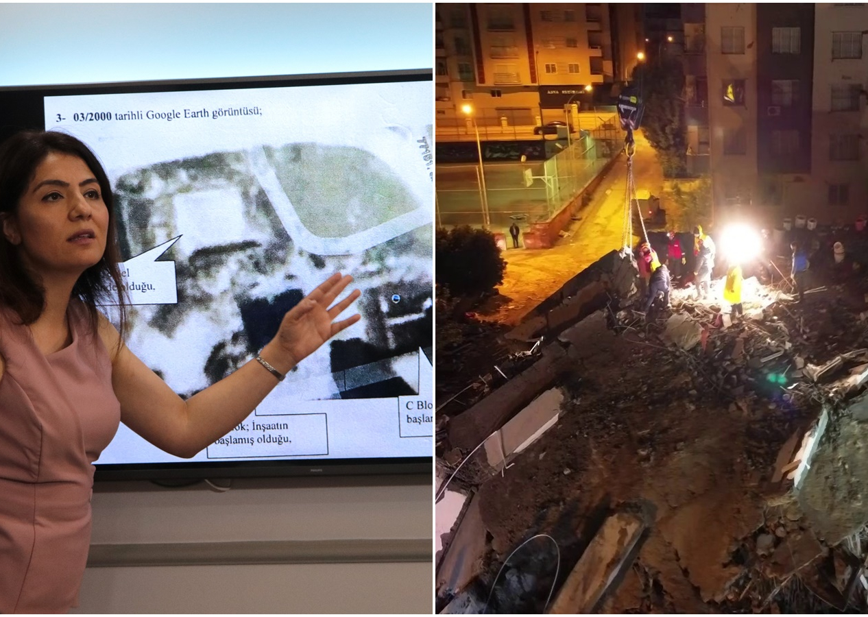 O bina 82 kişiye mezar oldu! Yakınlarını kaybeden avukat müteahhidin yalanını 'Google Earth' ile ortaya çıkardı