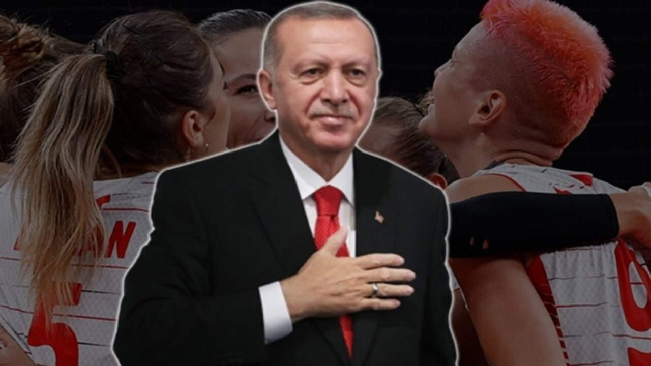 Cumhurbaşkanı Recep Tayyip Erdoğan'dan Filenin Sultanları’na şampiyonluk tebriği!
