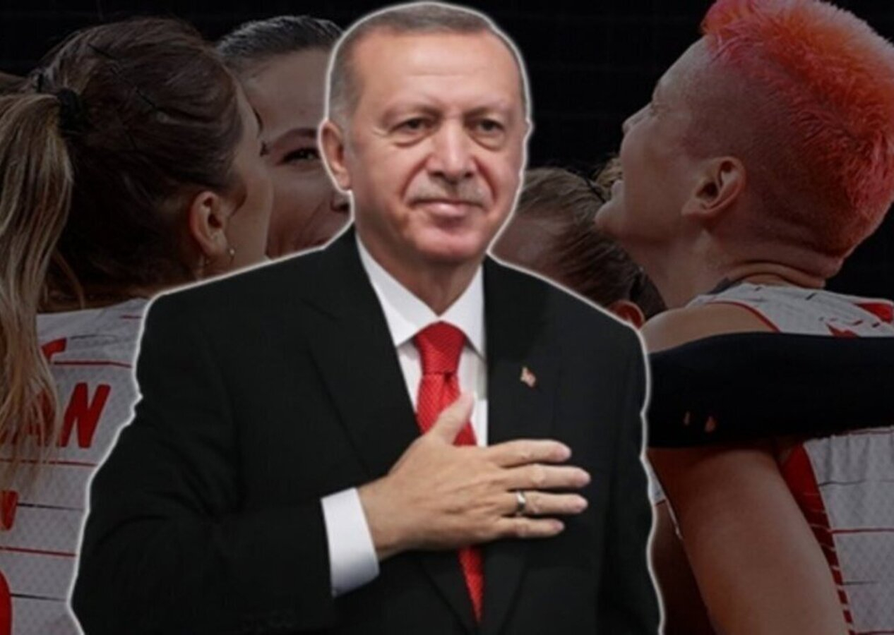 Cumhurbaşkanı Recep Tayyip Erdoğan'dan Filenin Sultanları’na şampiyonluk tebriği!