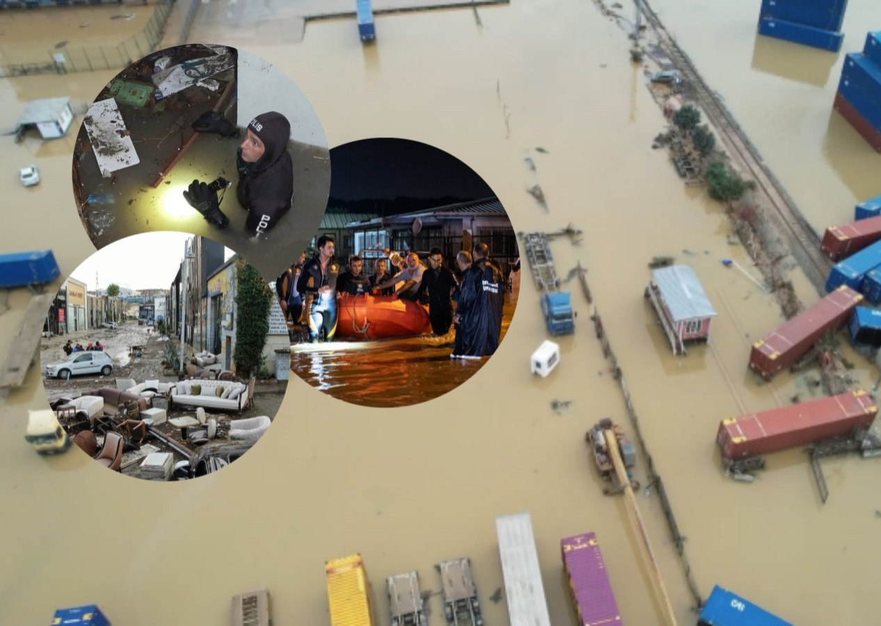 Bir İstanbul fotoromanı... İşte selden en çarpıcı kareler