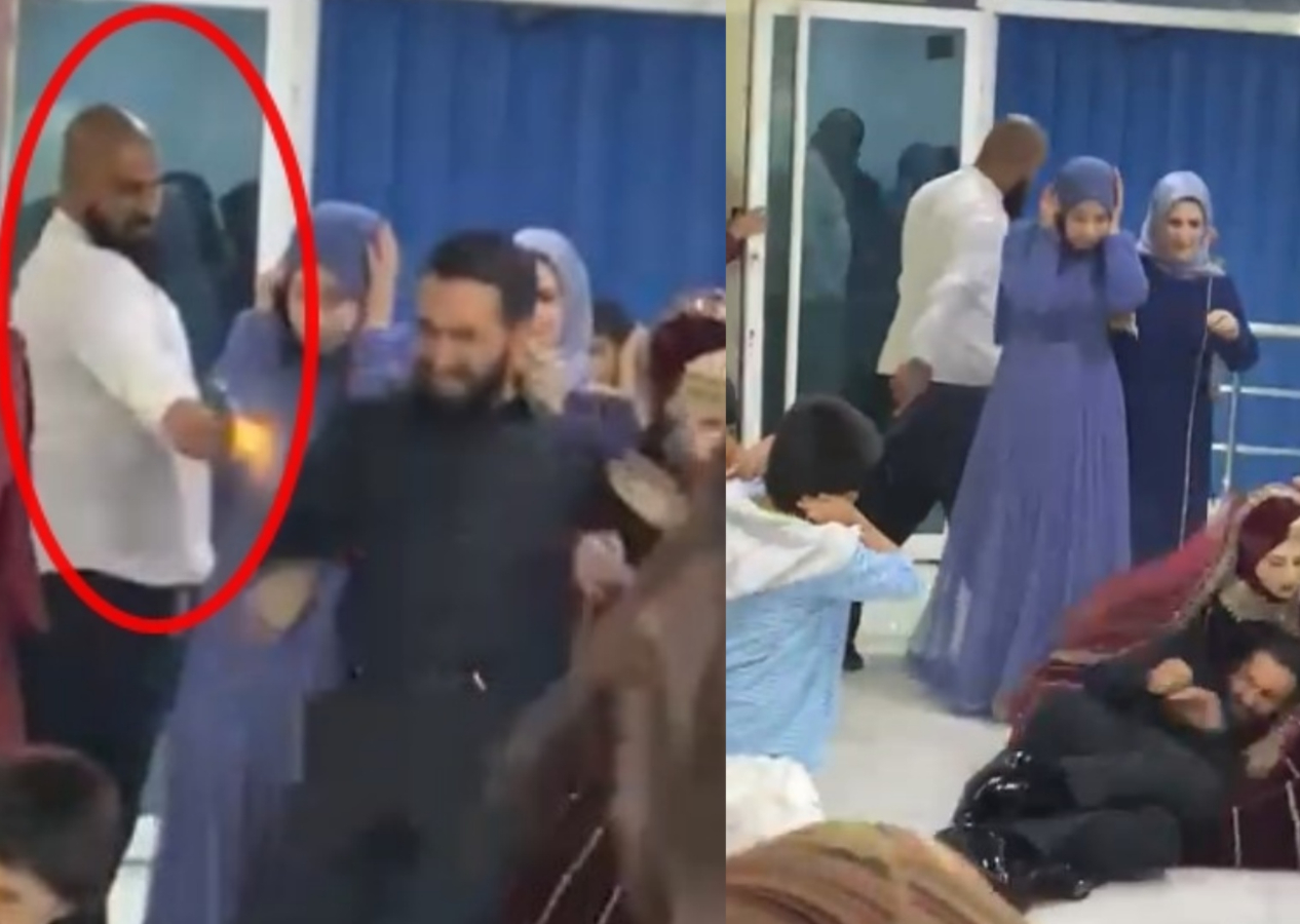 Gelinin reddettiği şahıs düğünü basıp damada kurşun yağdırdı!