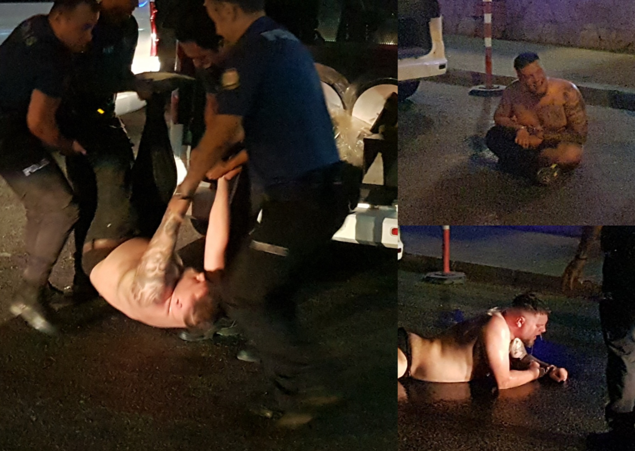 Uyuşturucu krizine giren turist ortalığı birbirine kattı! 3 litre suyu tek seferde içti