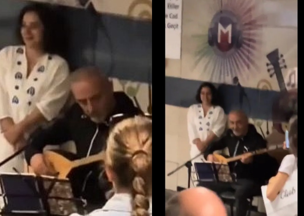 Yılmaz Erdoğan, metroda konser verdi! Görenler şaştı kaldı...