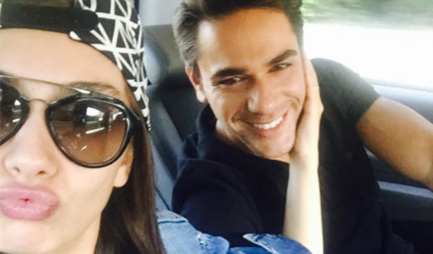 Neslihan Atagül, Kadir Doğulu'nun saçlarını ördü!