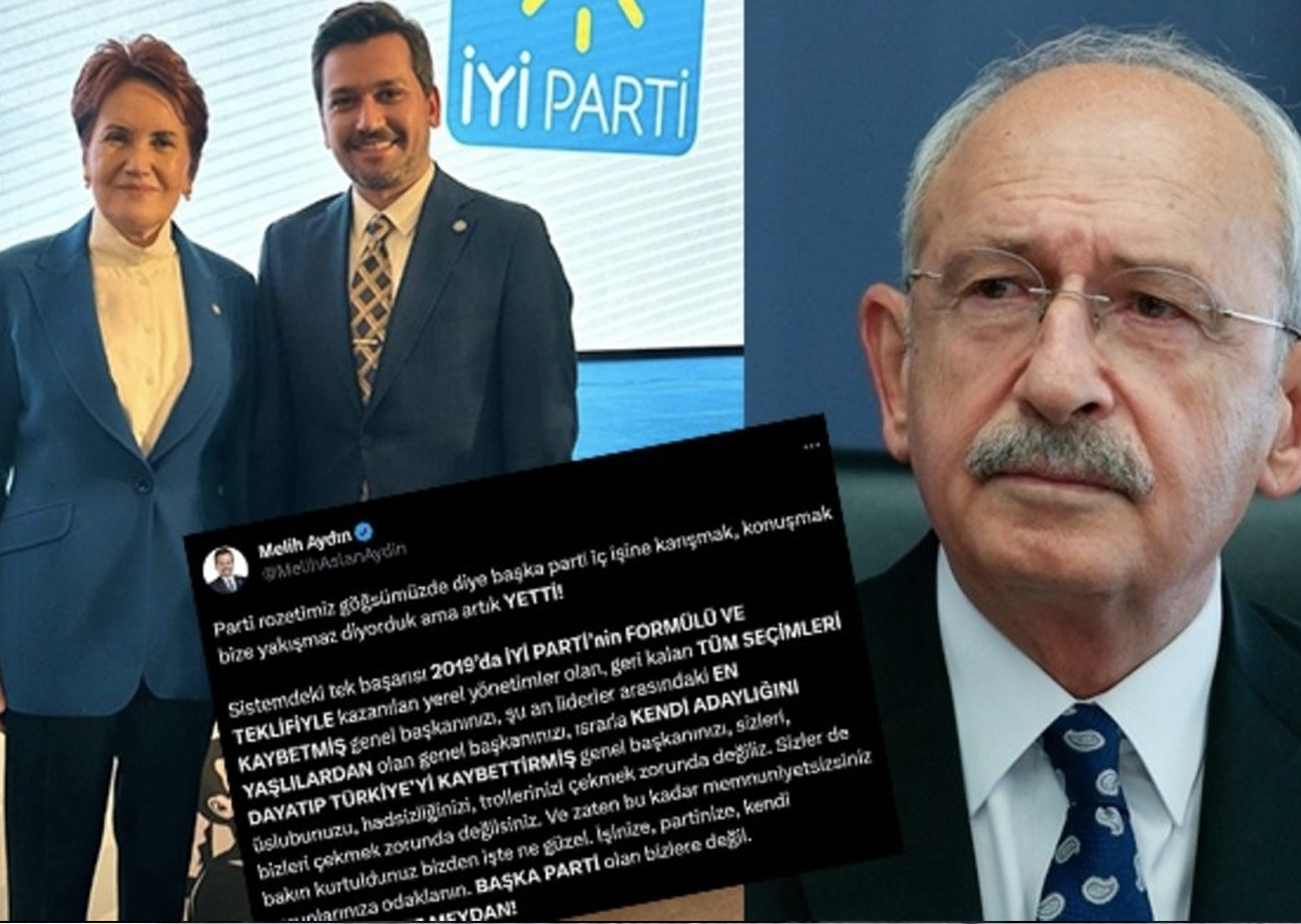 İYİ Partili Aydın'dan CHP'ye: Sizleri ve trollerinizi çekmek zorunda değiliz!