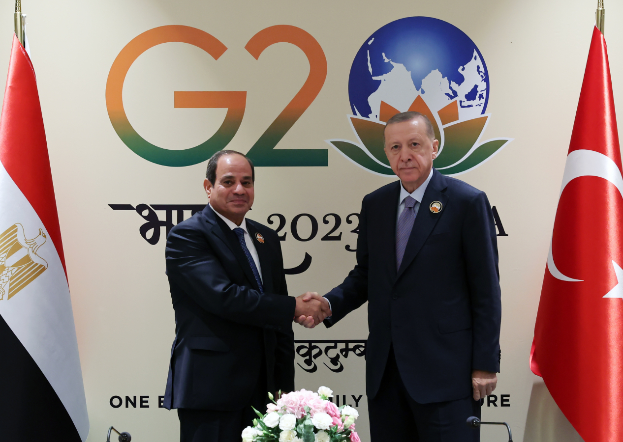 G20'de kritik görüşme: Cumhurbaşkanı Erdoğan, Mısır Cumhurbaşkanı Sisi ile bir araya geldi!