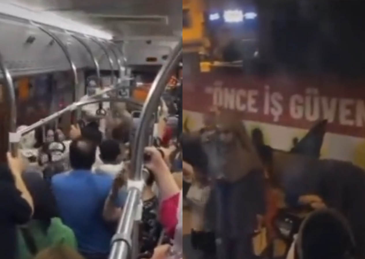 İzmir'de utanç görüntüleri: Suriyeli kadın ve çocukları otobüsten atıp arkadan 'Ohh' çektiler...
