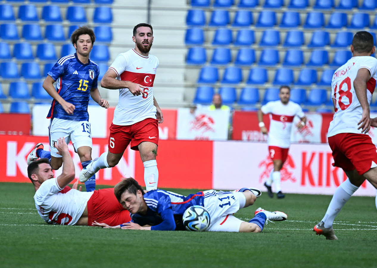 Türkiye Japonya'dan yarım saatte 3 yedi maçı 4-2 kaybetti