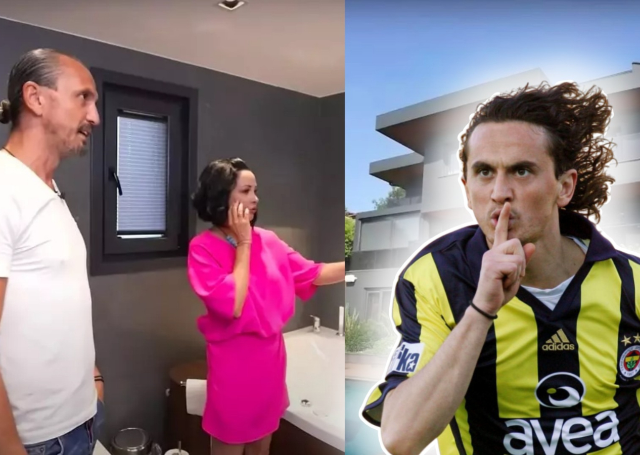 Tuncay Şanlı'nın süper lüks villası Evrim Akın'ı bile şaşırttı! Giyinme odasında jakuzi...