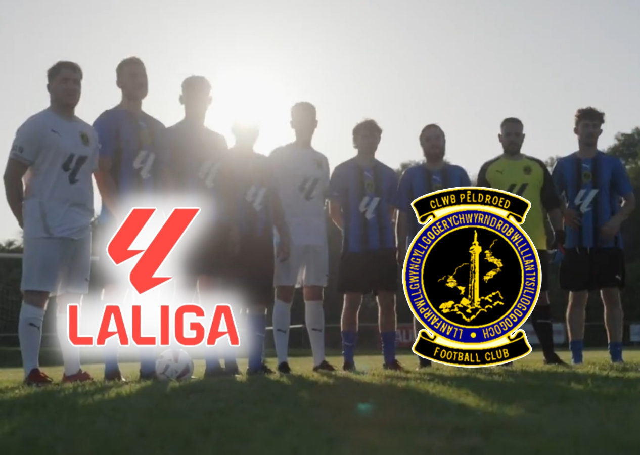 La Liga, dünyanın en uzun isimli kulübü Clwb Pêl Droed Llanfairpwllgwyngyllgogerychwyrndrobwllllantysiliogogogoch Football Club ile sponsorluk anlaşması imzaladı