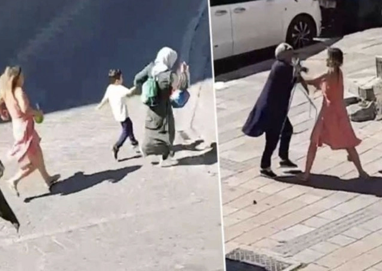 Esenyurt'ta başörtülü kadınlara saldıran kadın tutuklandı