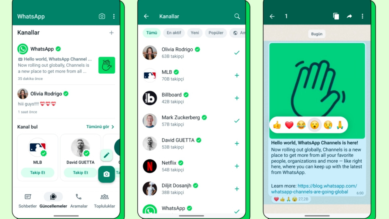 WhatsApp'ı bambaşka bir uygulamaya dönüştüren "Kanallar" özelliği yayınlandı