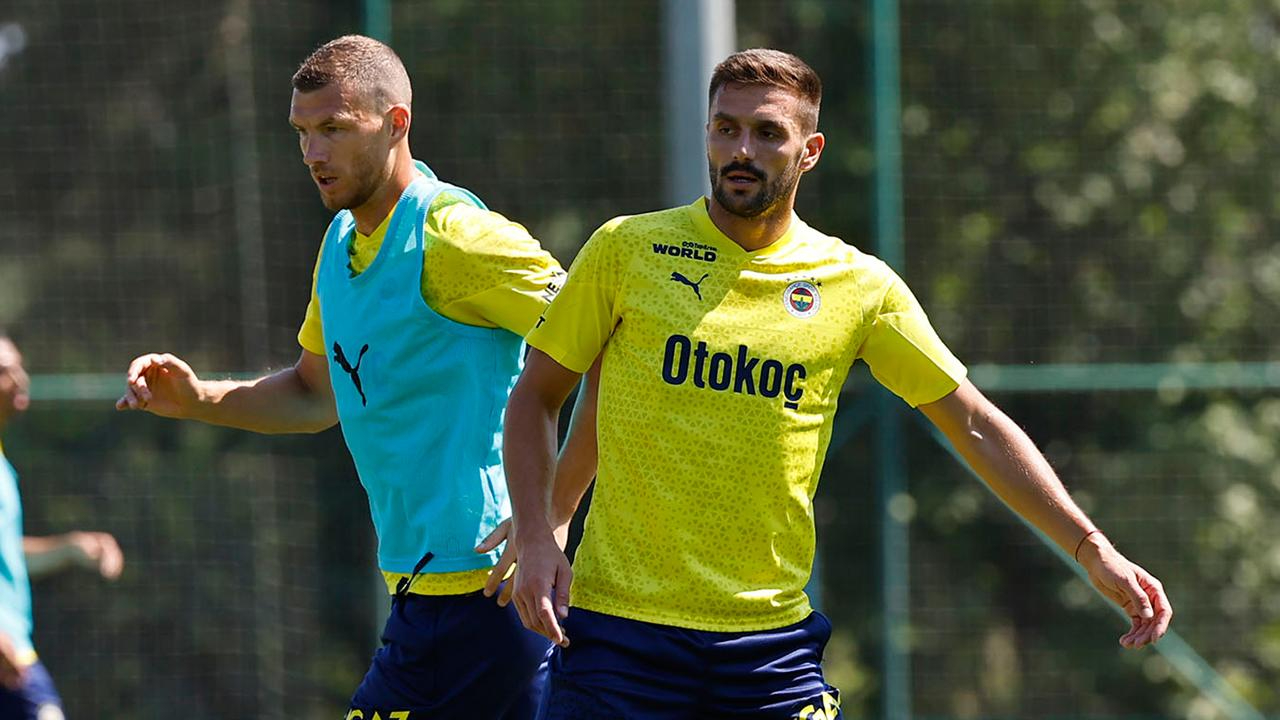 Fenerbahçe'de 'çetnik' krizi! Dusan Tadic'in selamı Edin Dzeko'yu ayrılma noktasına getirdi...