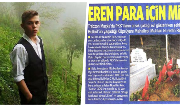 CHP'ye yakınlığı ile bilinen 'YURT' gazetesinden Eren Bülbül'le ilgili ahlaksız haber!