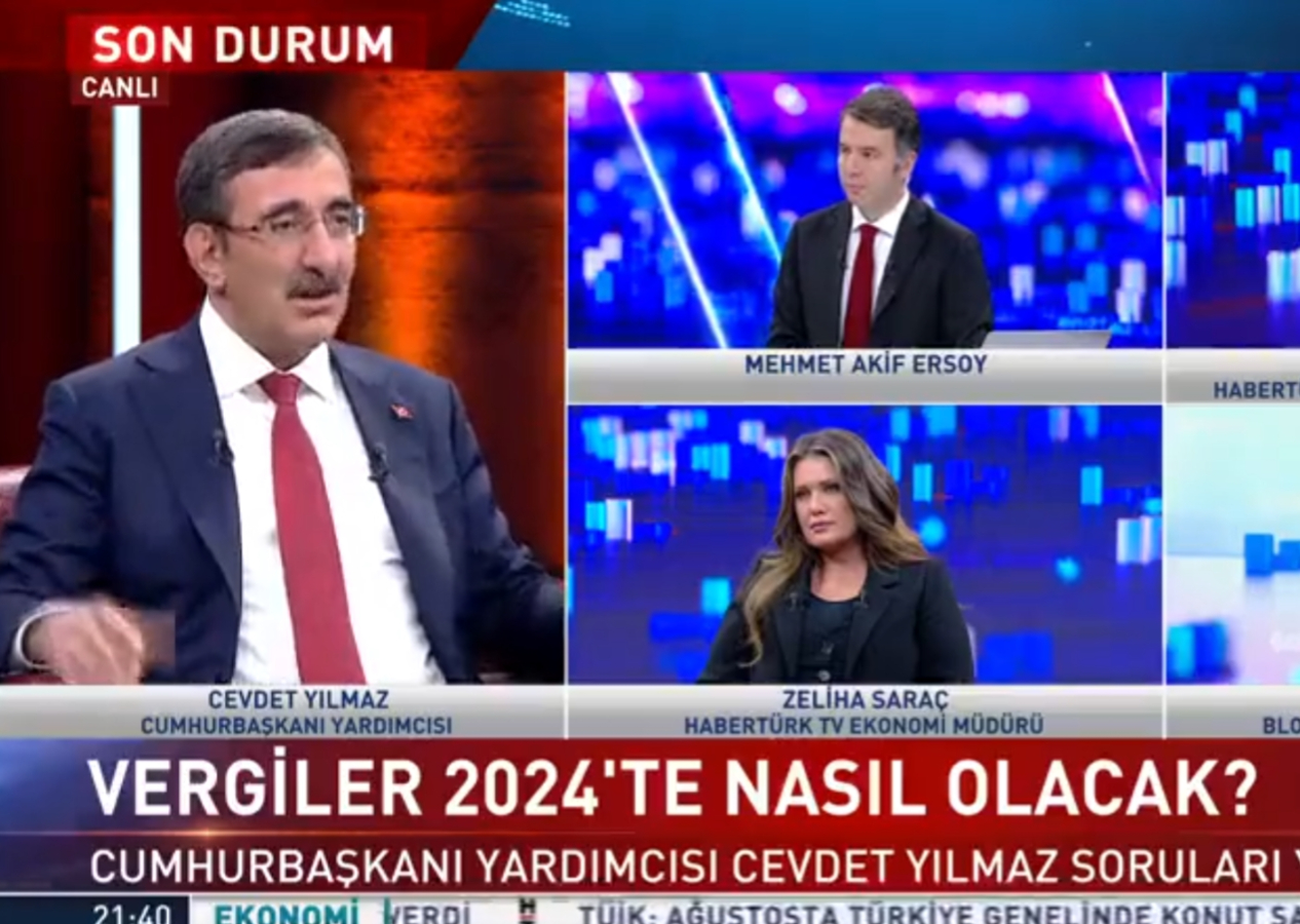 Cevdet Yılmaz açıkladı: "Gelir düzeyine göre vergi alınmasını hedefliyoruz"