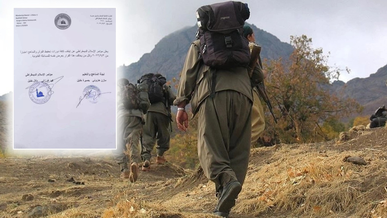 PKK, Suriye'de işgal ettiği bölgelerde Kur'an eğitimini yasakladı