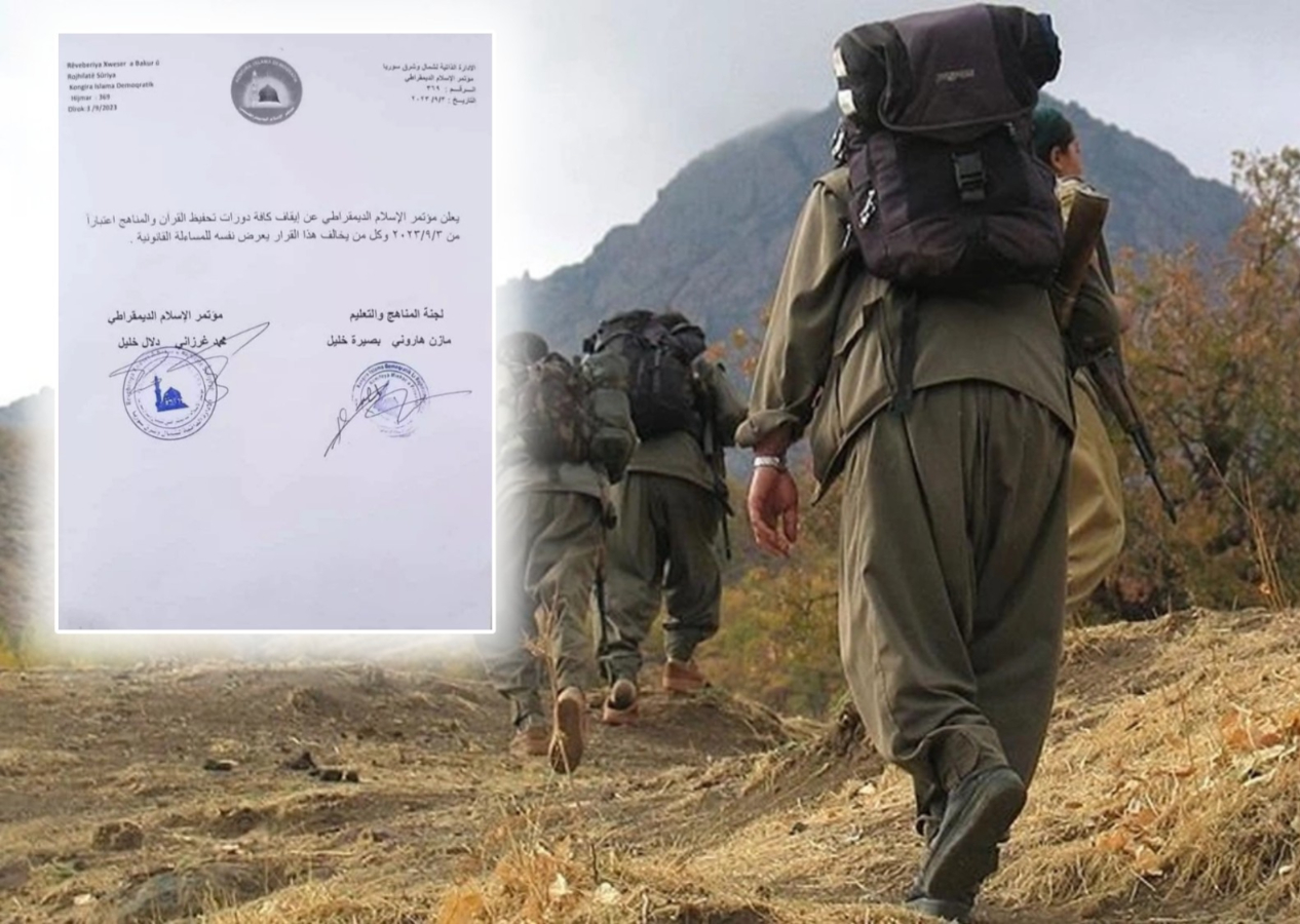 PKK, Suriye'de işgal ettiği bölgelerde Kur'an eğitimini yasakladı
