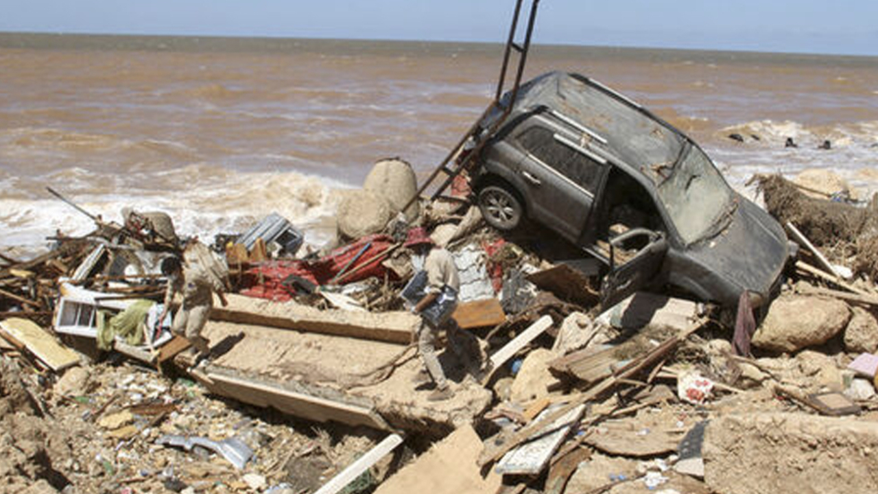 Libya’da uluslararası kurtarma ekibi trafik kazası geçirdi: 7 ölü