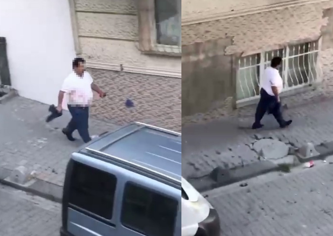 Çocuklarının önünde karısını bıçaklayarak öldürdü: Elinde bıçakla olay yerinden yürüyerek ayrıldı