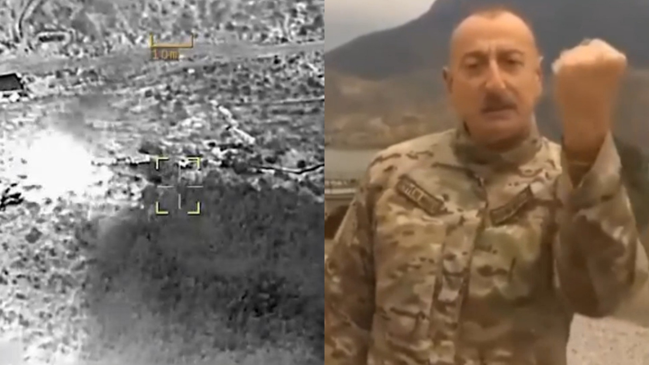 Azerbaycan Cumhurbaşkanı İlham Aliyev'in daha önce Ermenistan'a meydan okuduğu video yeniden gündem oldu