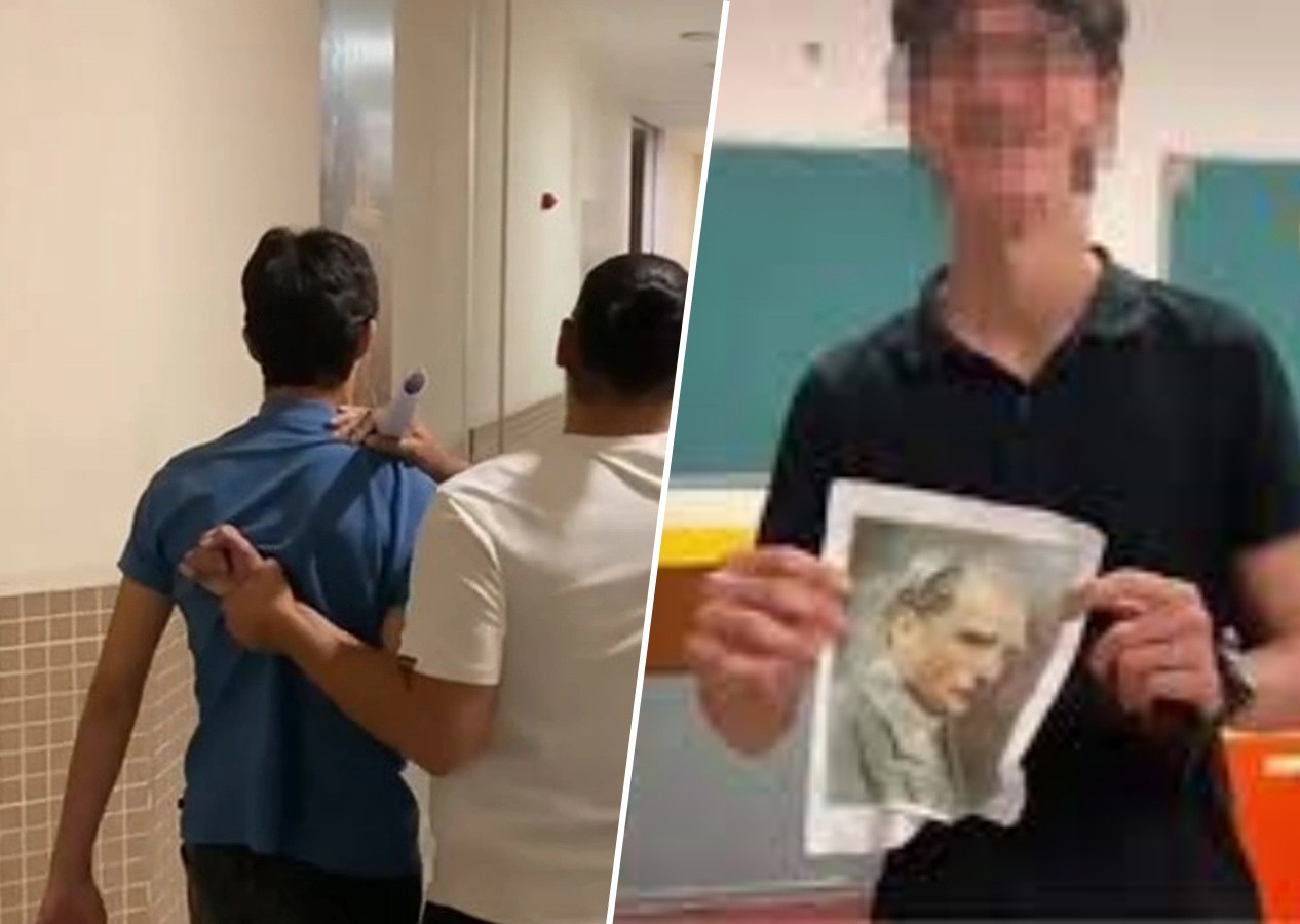Atatürk'ün fotoğrafına uygunsuz hareketler yapan lise öğrencisi tutuklandı!