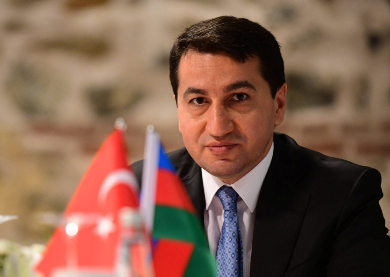 Azerbaycan Cumhurbaşkanı Müşaviri Hacıyev: Bölgeye kısa sürede barış ve huzur getirmeyi hedefliyoruz!