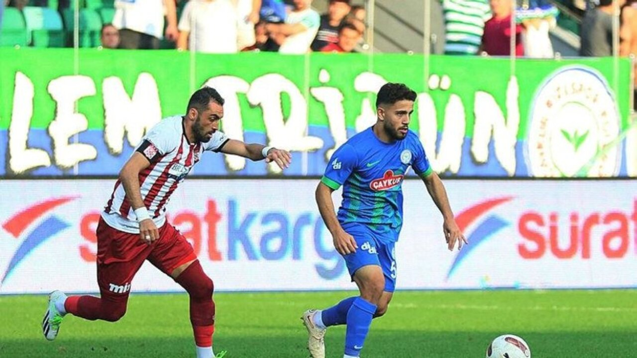 Çaykur Rizespor 1 - 1 Sivasspor | Maçın özeti...