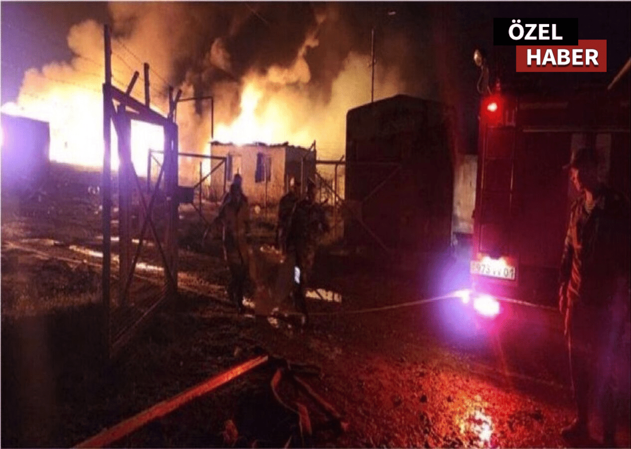 Ermenilere ait benzin istasyonunda büyük patlama! Hankendi’de ölü ve yaralılar var!