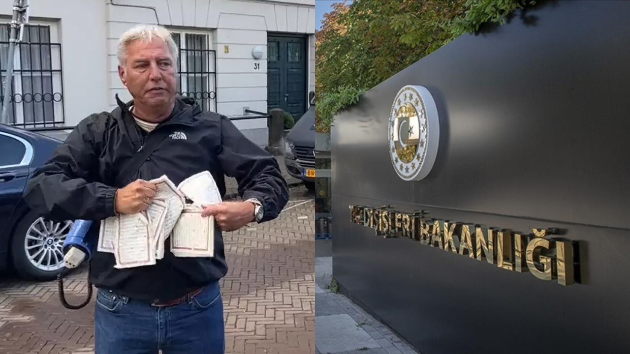 Hollanda'da Kur'an-ı Kerim'e yapılan alçak saldırıya çok sert tepki!