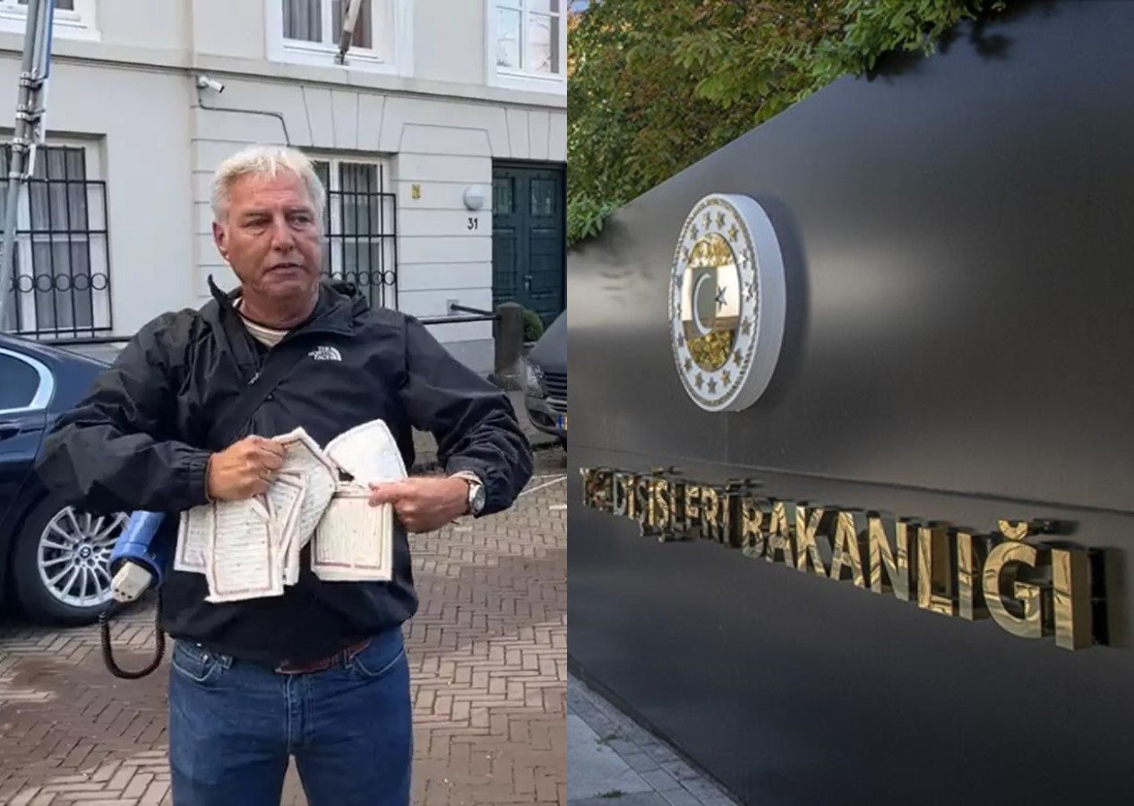 Hollanda'da Kur'an-ı Kerim'e yapılan alçak saldırıya çok sert tepki!