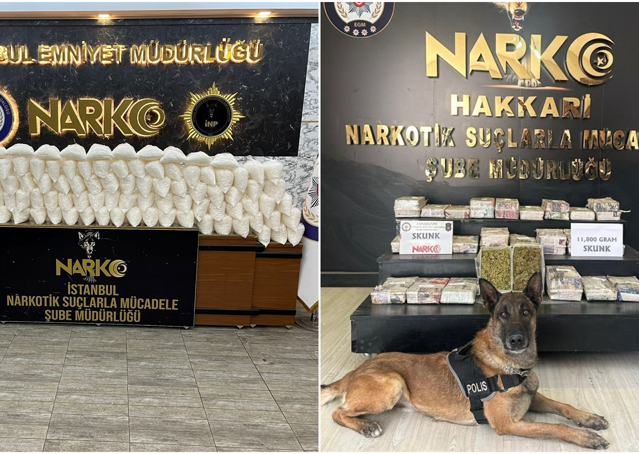 Bakan Yerlikaya ''Göz açtırmayacağız'' diyerek duyurdu! 16 ilde düzenlenen uyuşturucu operasyonlarında 99 zehir taciri yakalandı