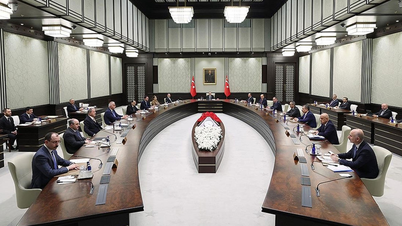 Cumhurbaşkanı Erdoğan başkanlığında toplanan kabine sona erdi