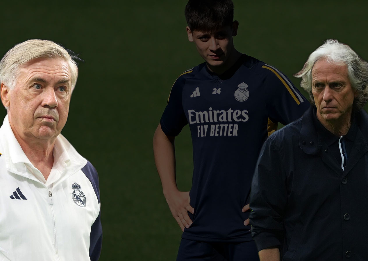Jorge Jesus Ancelotti'ye Arda Güler dersi verdi! Mahalle baskısına rağmen oynatmadı çünkü...