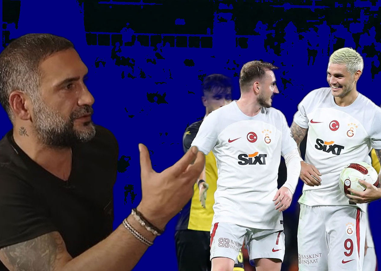 İcardi ile Kerem Aktürkoğlu penaltıyı kaçırdı Ümit Karan canlı yayında bombayı patlattı