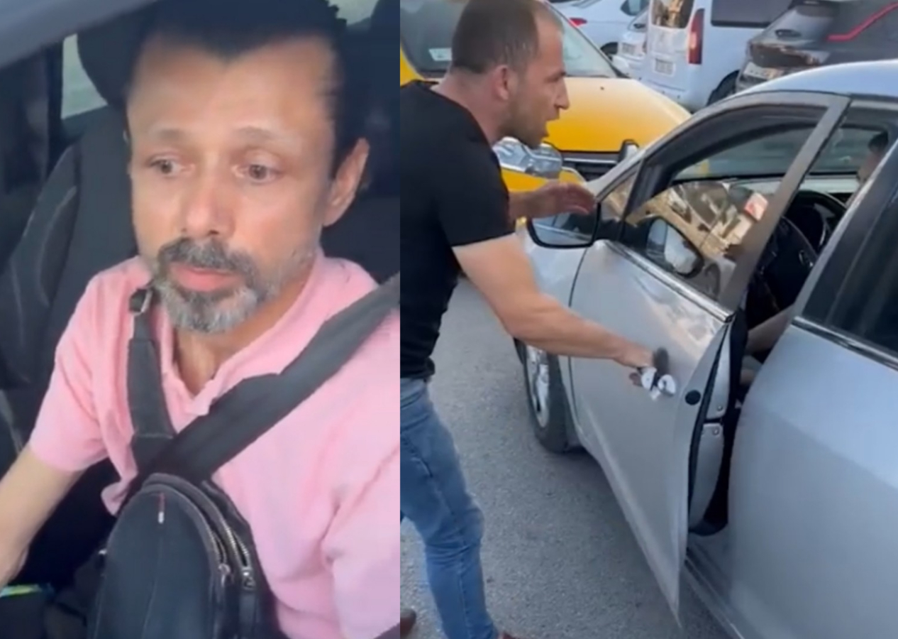 Şehir eşkıyalığına başladılar! Taksiciler, Martı TAG sürücülerini müşteri gibi çağırıp alıkoydu, tehdit etti...