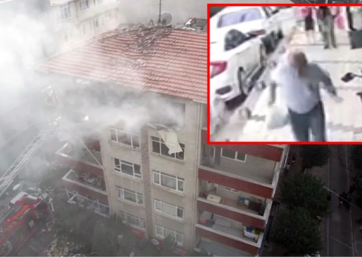 Şirinevler'deki patlama anı kamerada! Caddedeki vatandaşlar panikle kaçıştı...