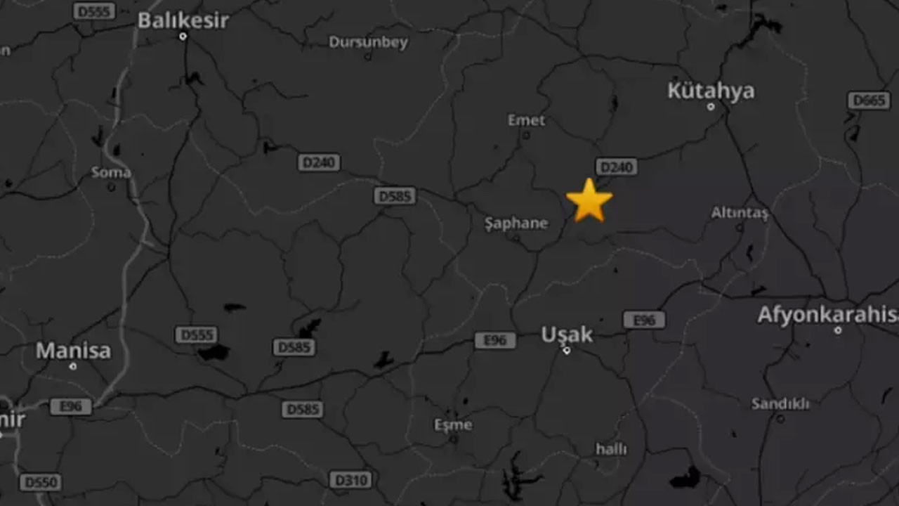 Kütahya'da 4 büyüklüğünde deprem
