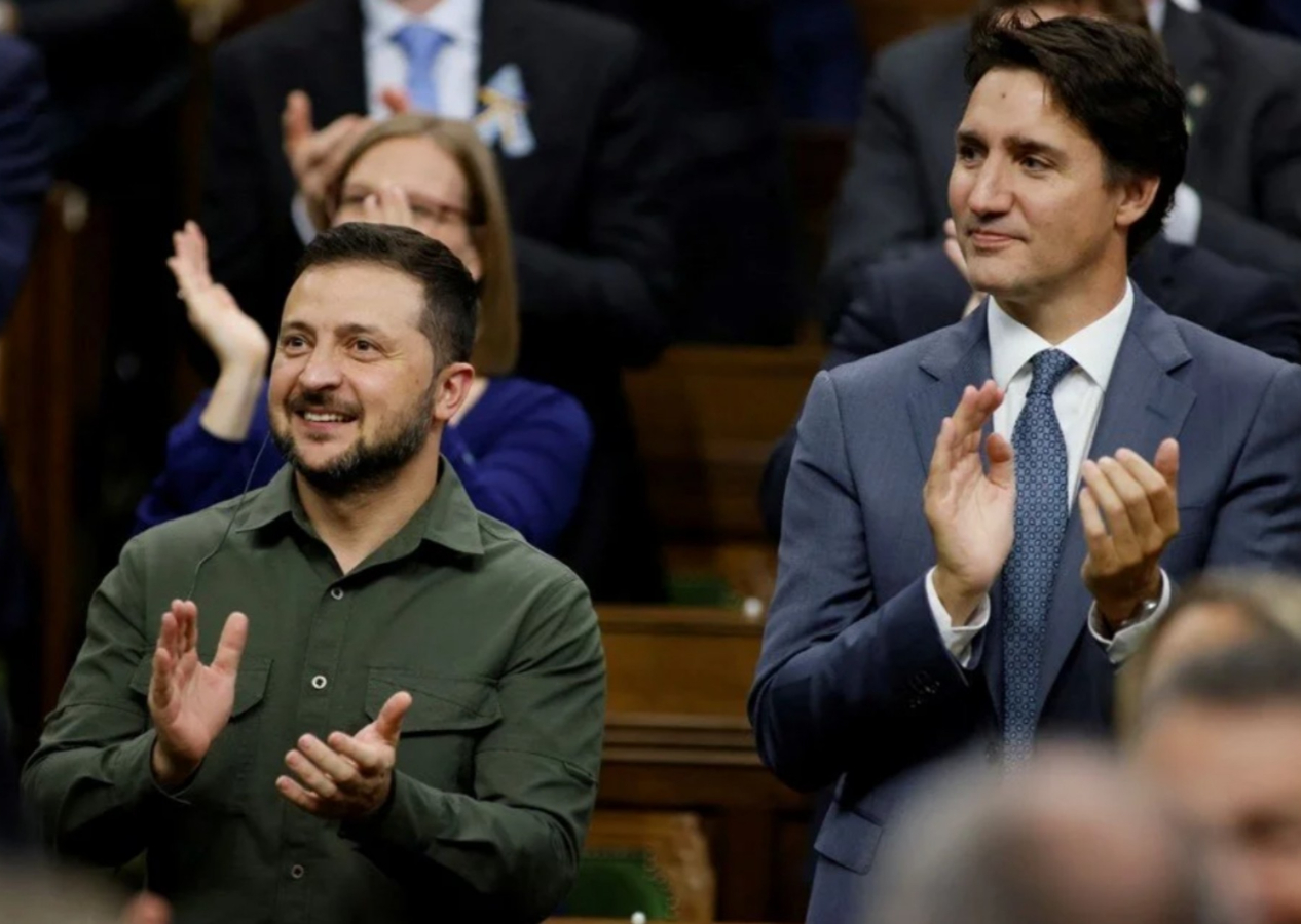 Kanada'da büyük skandal: Zelenski ve Trudeau eski Nazi askerini ayakta alkışladı