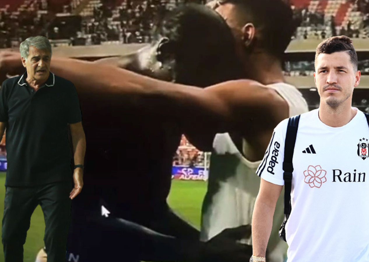 Şenol Güneş Abobakar'ı izledi Salih Uçan'ı ite ite soyunma odasına indirdi! Flaş açıklama...