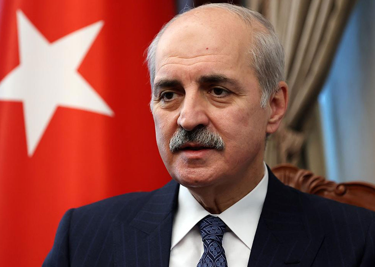 TBMM Başkanı Kurtulmuş, İrlanda Parlamentosu Temsilciler Meclisi Başkanı Fearfhail ile görüştü
