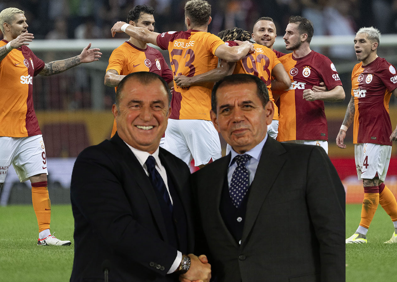 Dursun Özbek'ten Fatih Terim'e teşekkür: 8 milyon euro'ya aldığın 3 yıldız 55 milyon euro oldu hocam