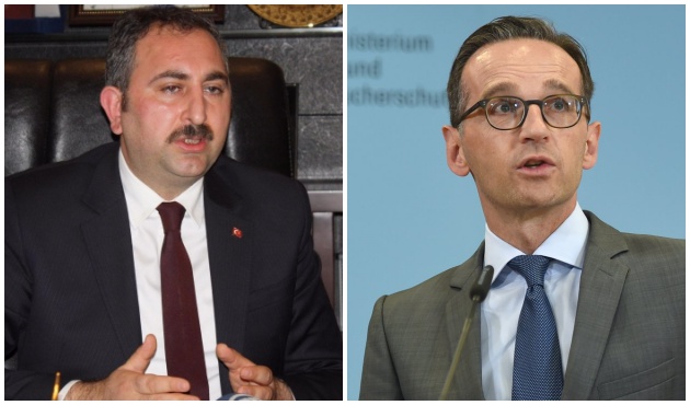 Adalet Bakanı Gül,  Alman mevkidaşı ile telefonla görüştü...
