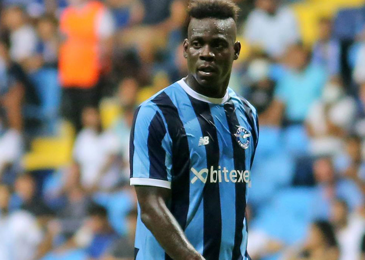 Adana Demirspor'da Balotelli depremi! Ayrılığı açıkladı!